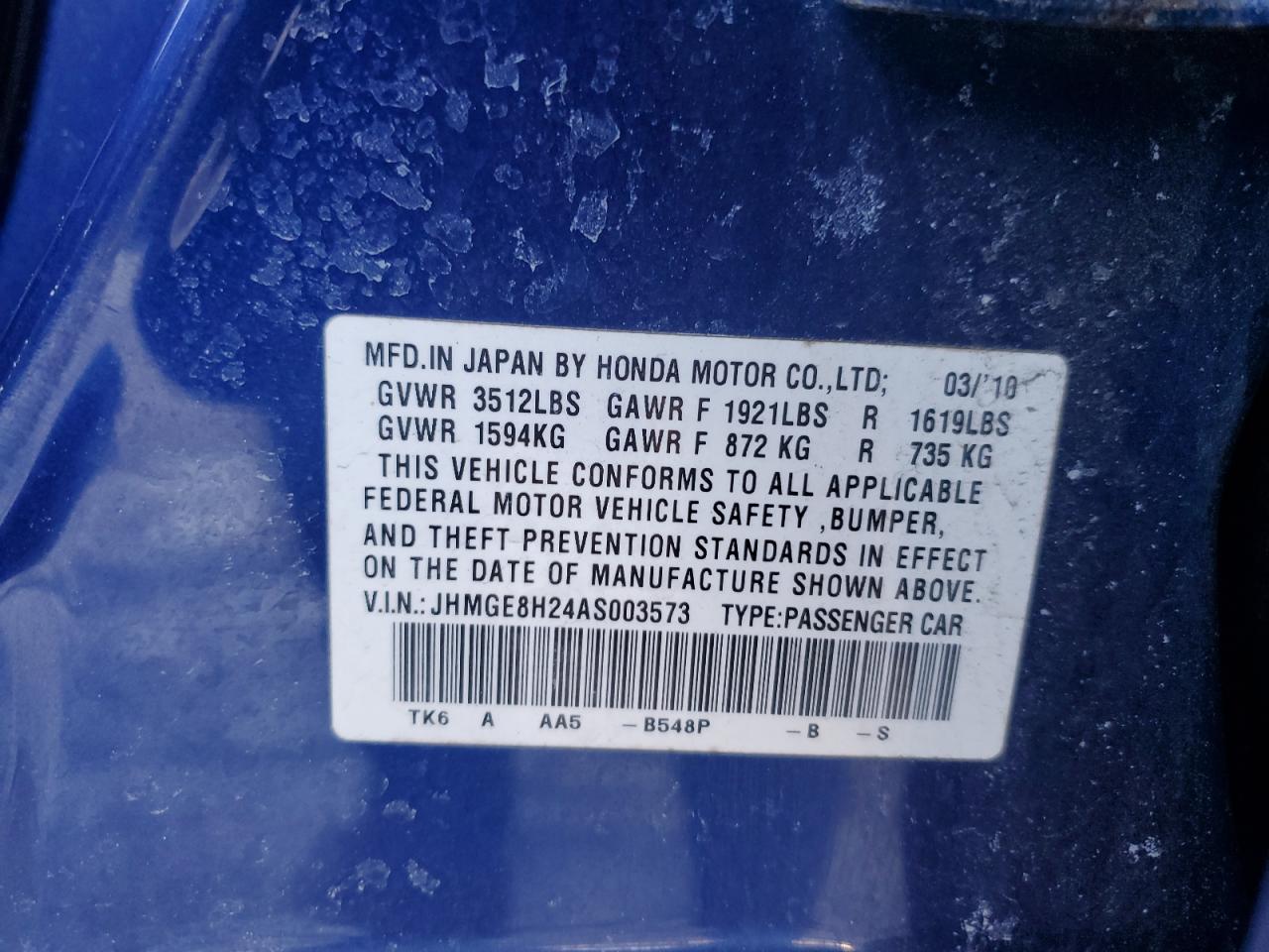 2010 Honda Fit - Image 12