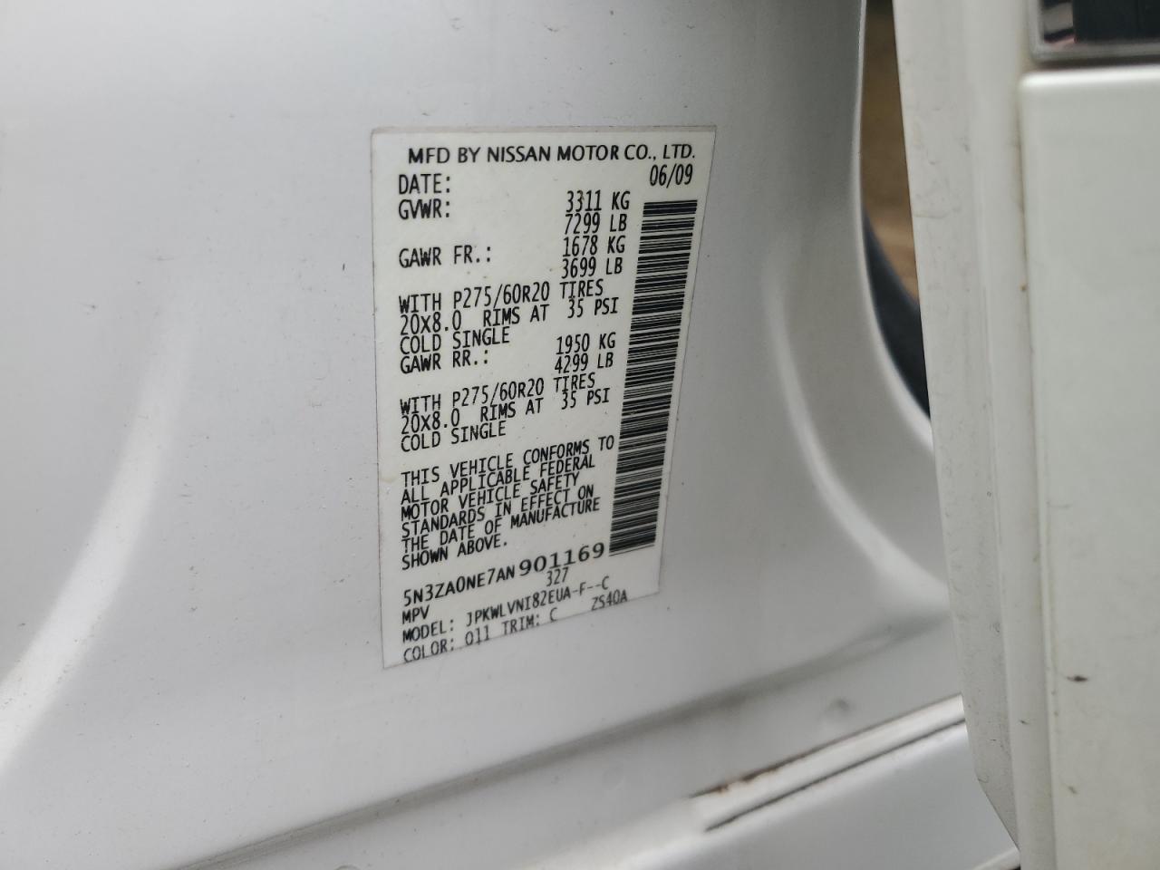 2010 Infiniti QX56 - Image 13