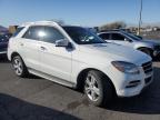 2014 Mercedes-Benz Ml 350 en Venta en North Las Vegas, NV - Front End