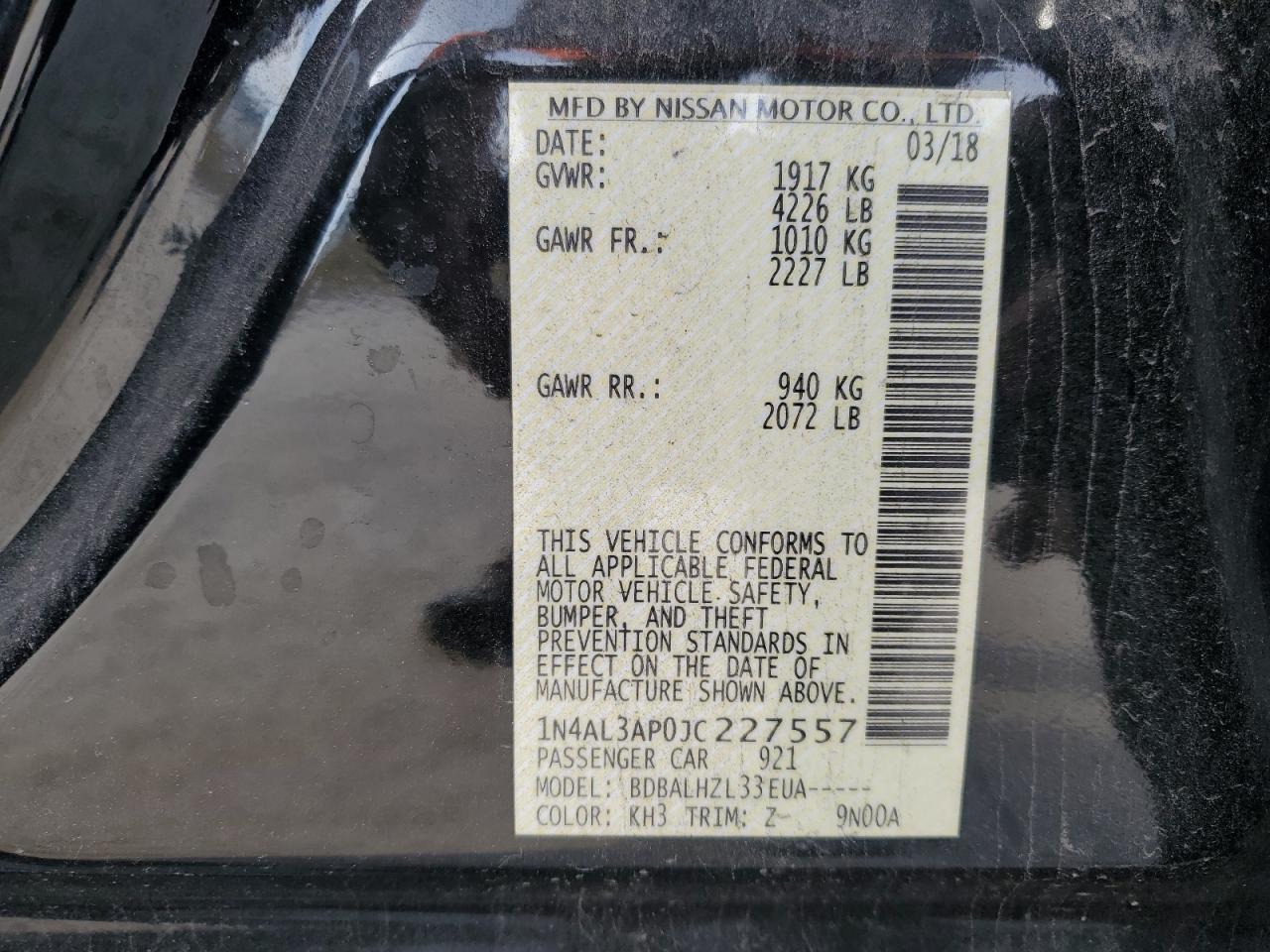 2018 Nissan Altima - Image 12