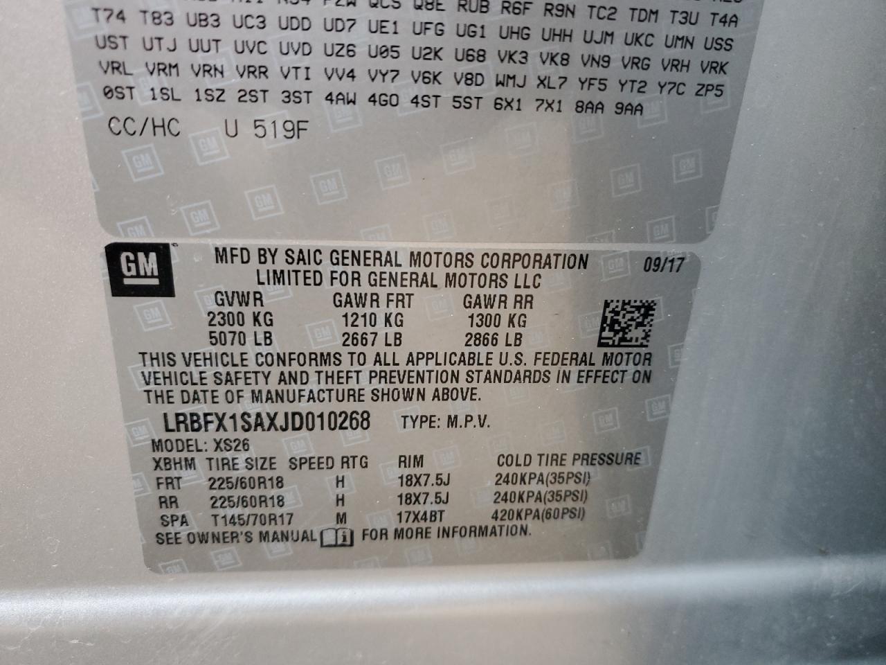 2018 Buick Envision - Image 13