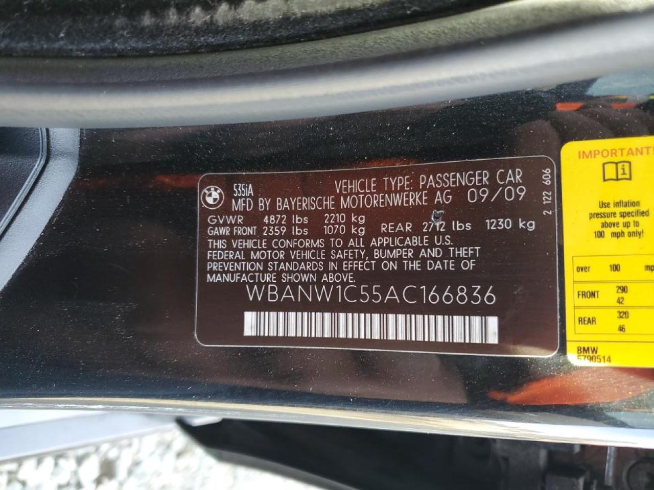 2010 BMW 5er - Image 12