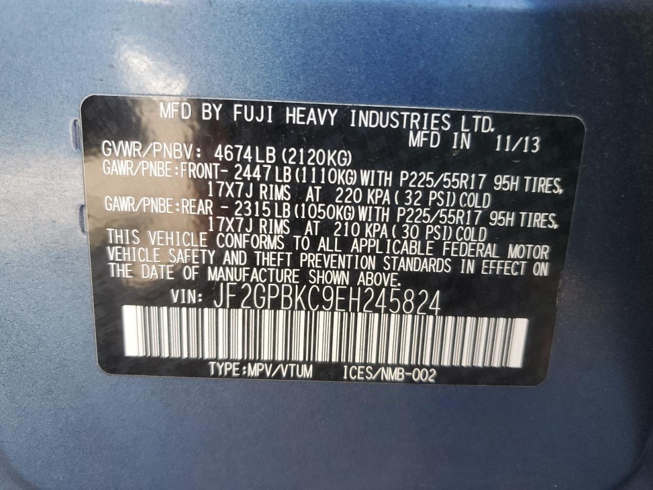 2014 Subaru XV - Image 14