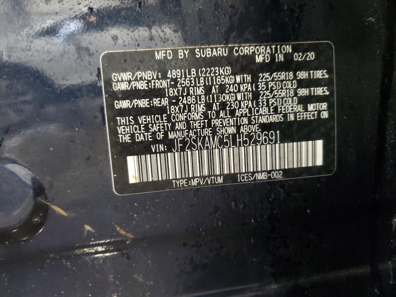 2020 Subaru Forester - Image 14