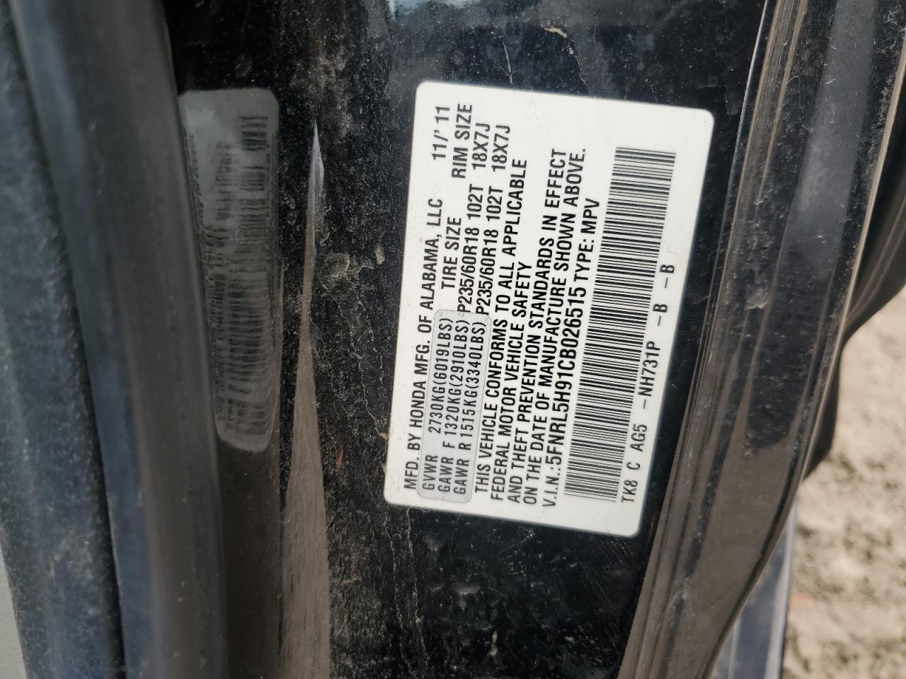 2012 Honda Odyssey - Image 15