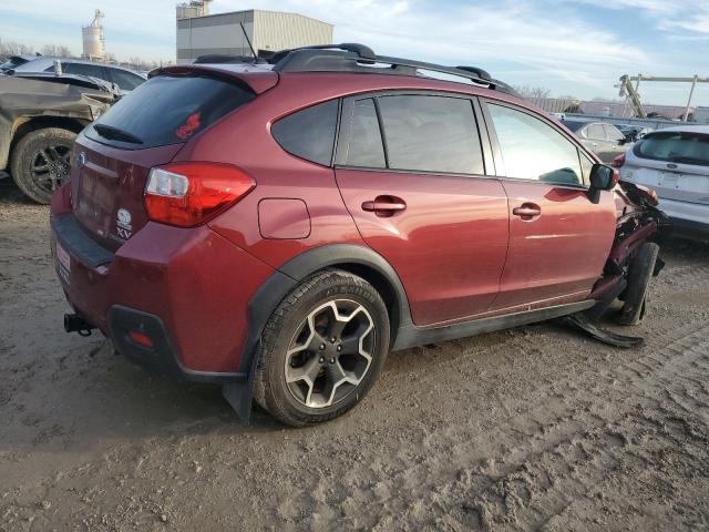  SUBARU XV 2015 Красный