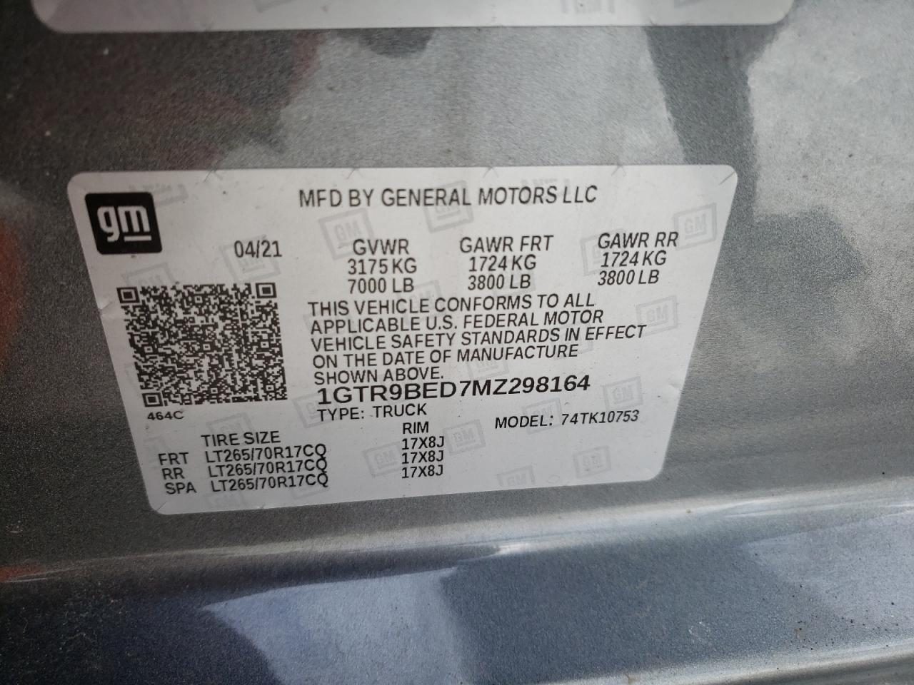 2021 GMC Sierra - Image 12