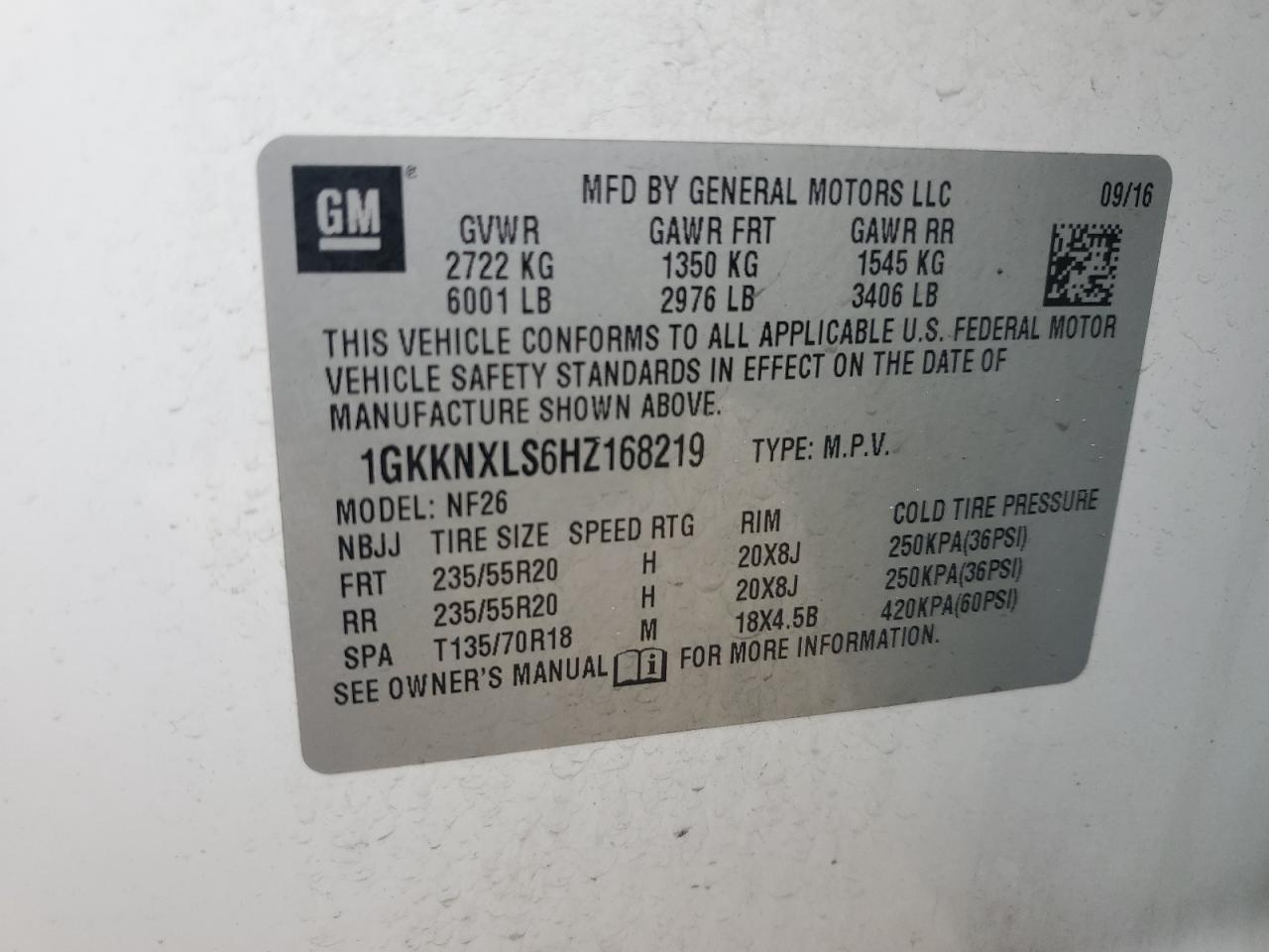 2017 GMC Acadia - Image 13