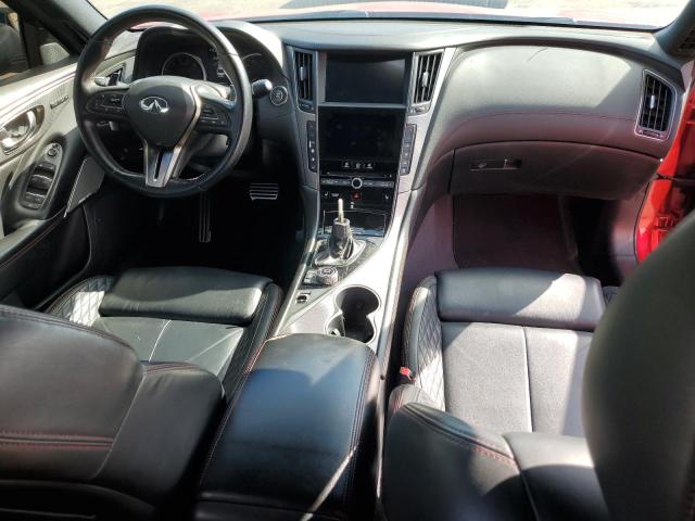  INFINITI Q50 2018 Czerwony