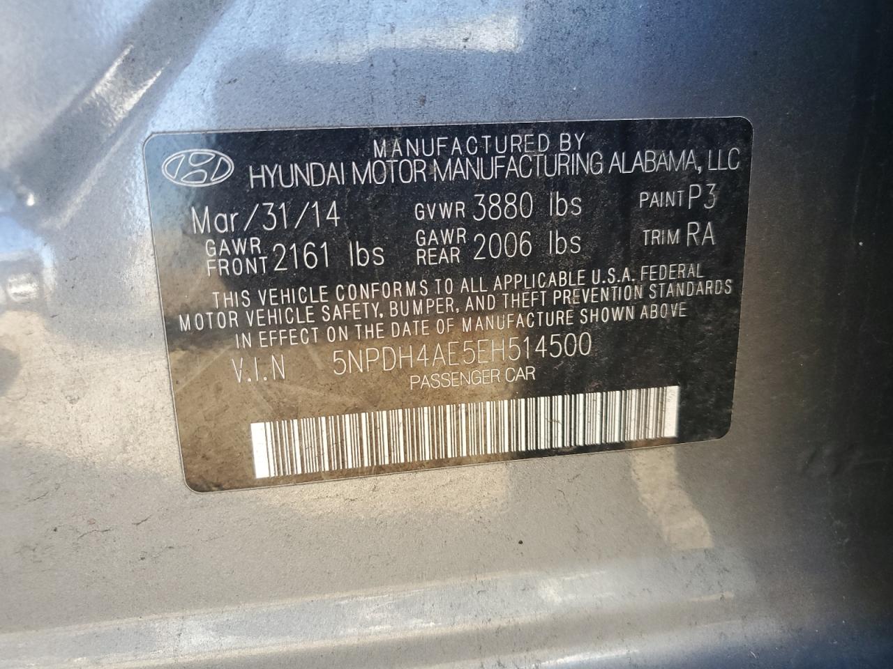 2014 Hyundai Elantra - Image 12