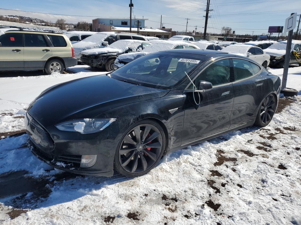 2015 Tesla Model S P90D zu verkaufen in Colorado Springs, CO - Front End