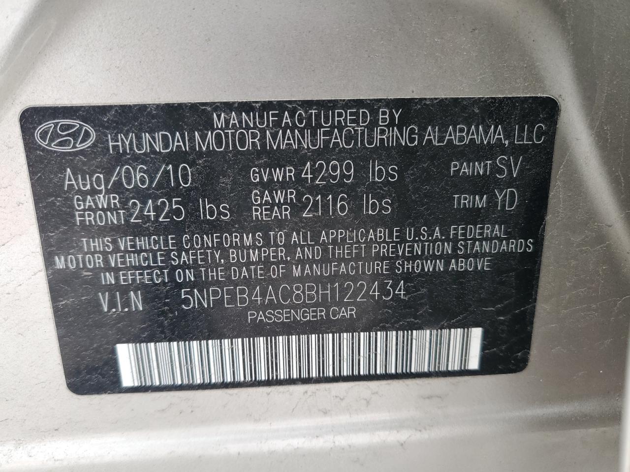 2011 Hyundai Sonata - Image 12