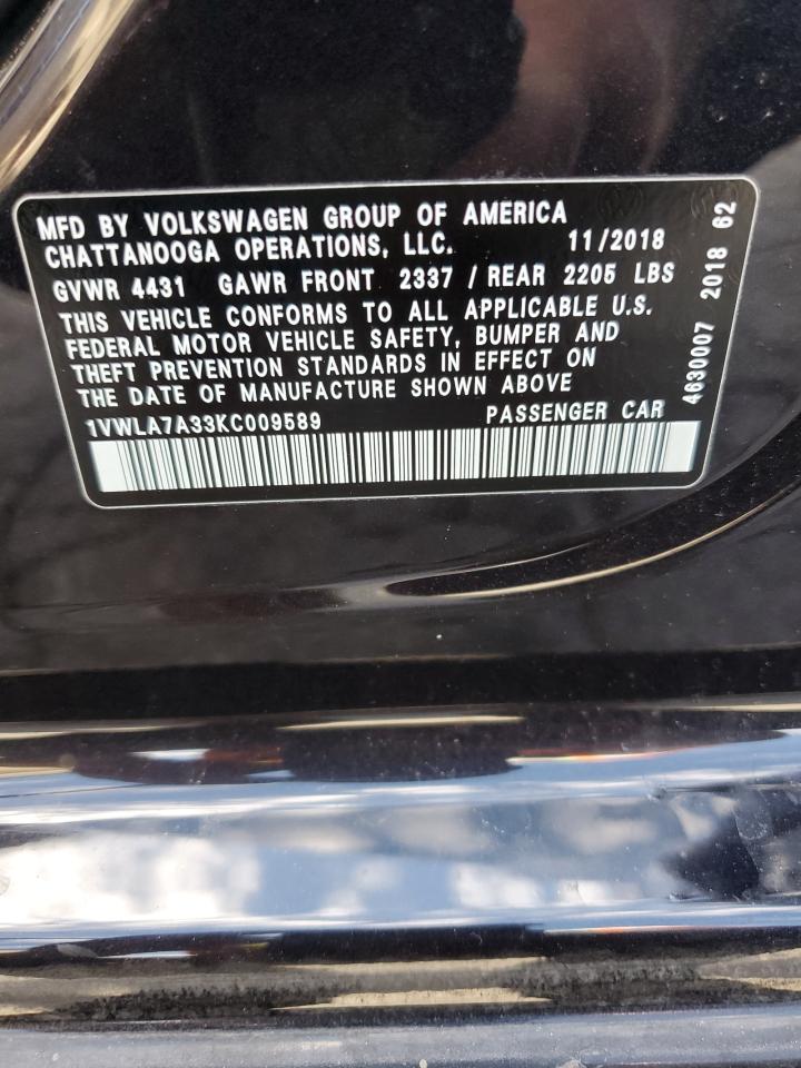 2019 Volkswagen Passat - Image 14