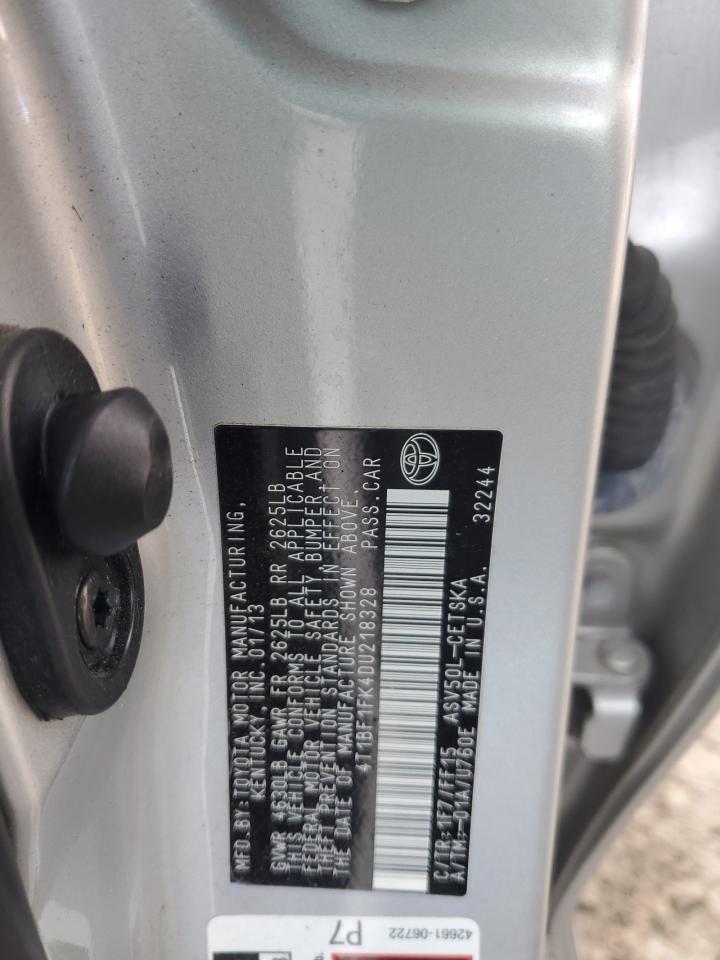 2013 Toyota Camry - Image 12