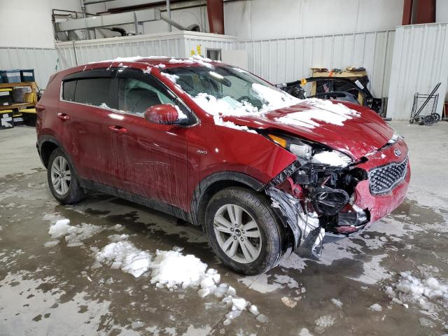  KIA SPORTAGE 2019 Czerwony