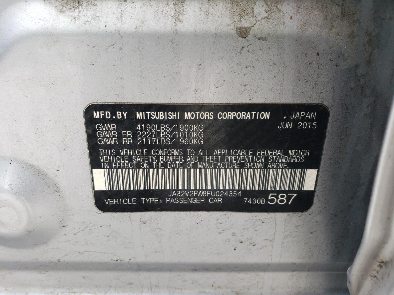 2015 Mitsubishi Lancer - Image 12
