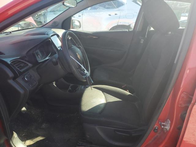  CHEVROLET SPARK 2019 Czerwony