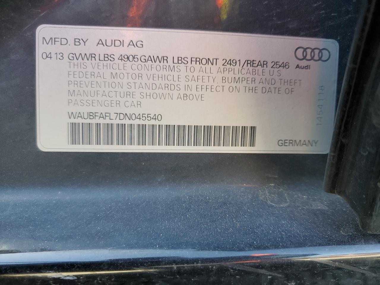 2013 Audi A4 - Image 12