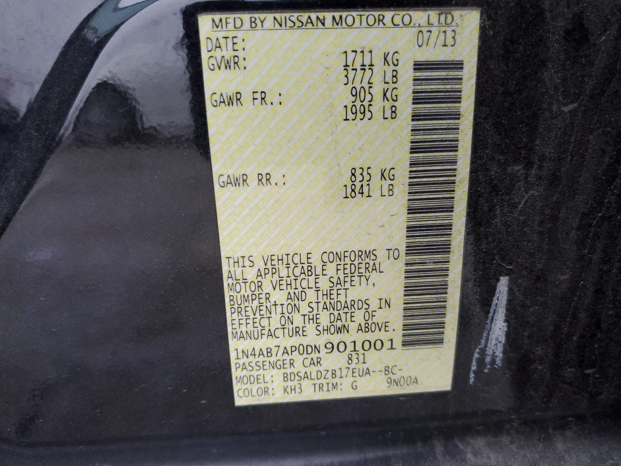2013 Nissan Sentra - Image 12