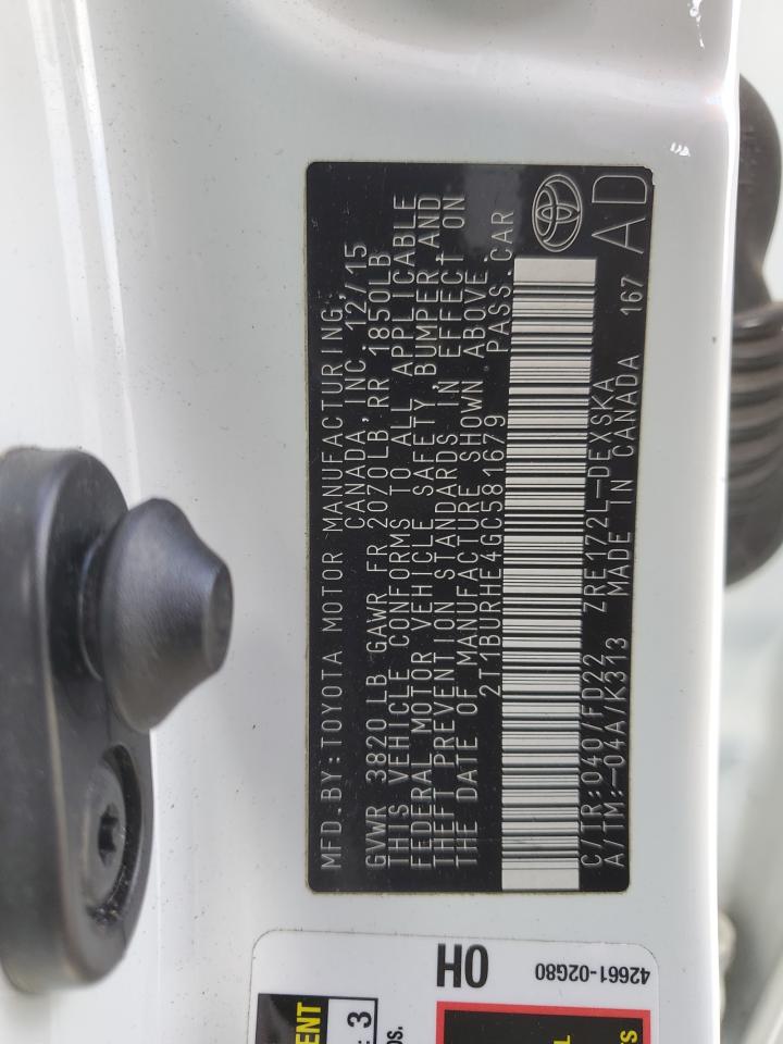 2016 Toyota Corolla - Image 12