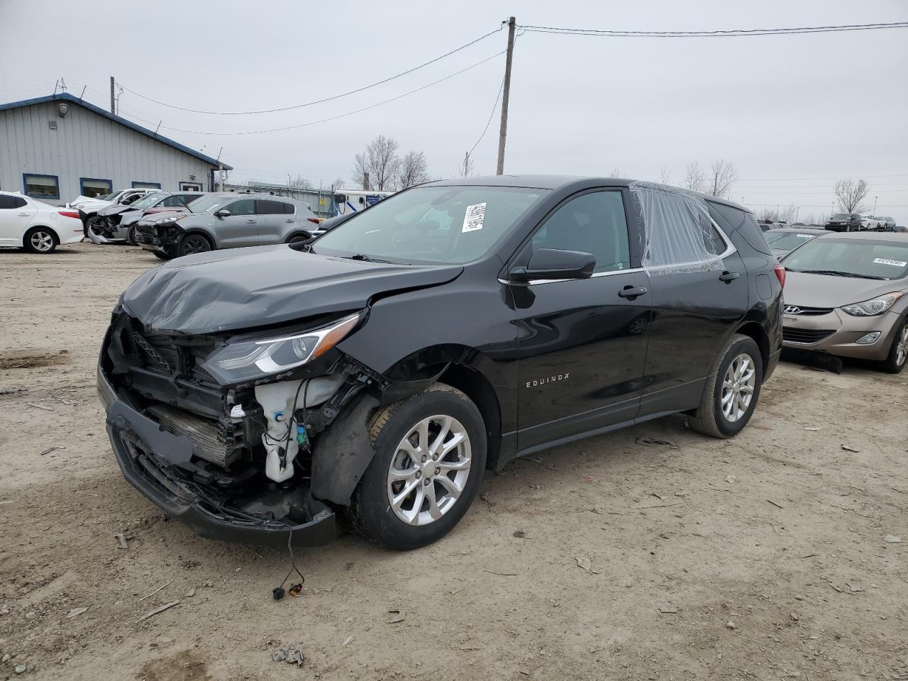 2020 Chevrolet Equinox Lt de vânzare în Pekin, IL - Front End