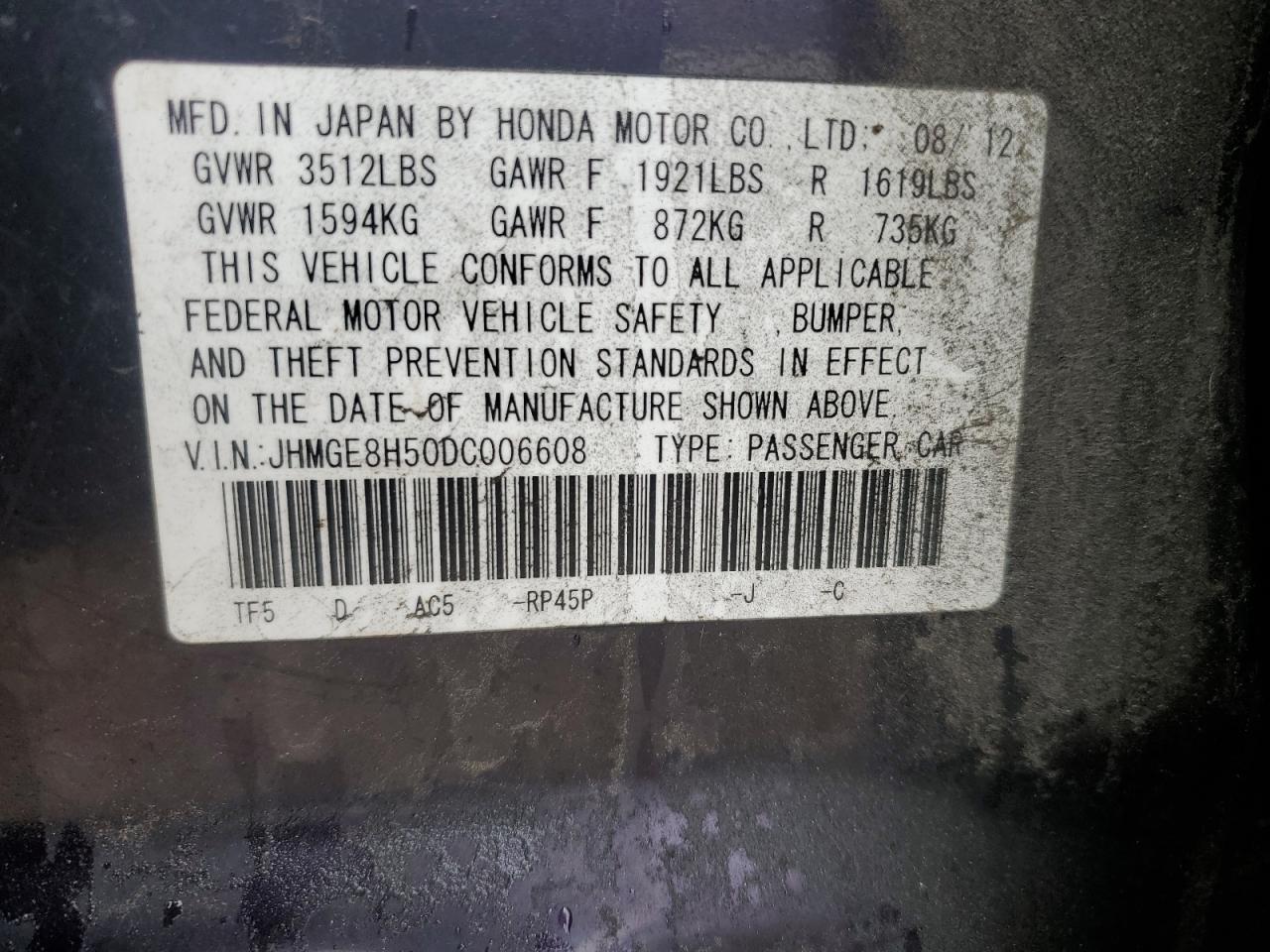2013 Honda Fit - Image 12