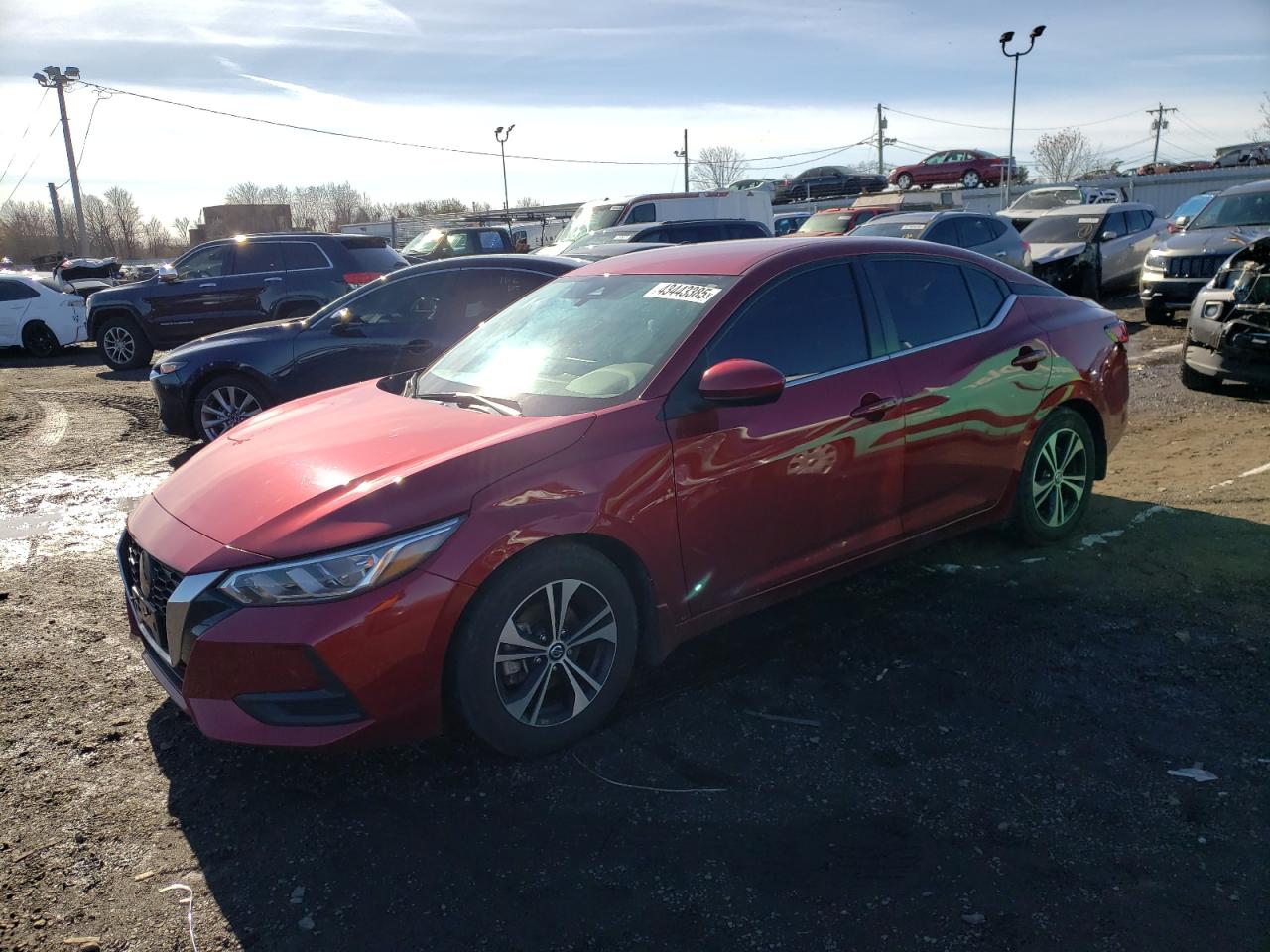 3N1AB8CV5MY330820 NISSAN SENTRA 2021