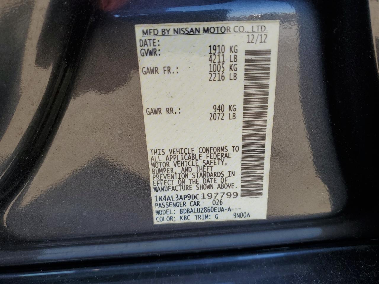 2013 Nissan Altima - Image 14