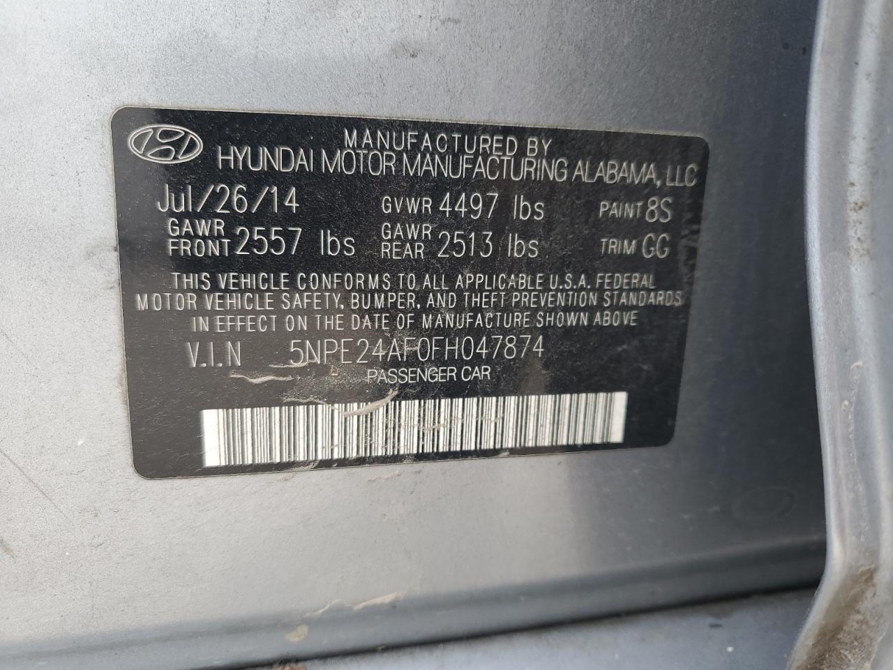 2015 Hyundai Sonata - Image 13