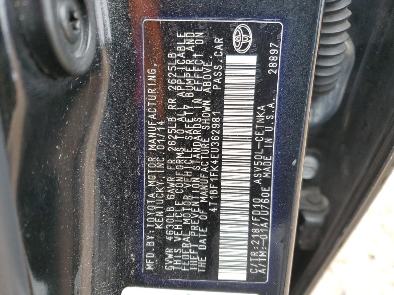 2014 Toyota Camry - Image 14
