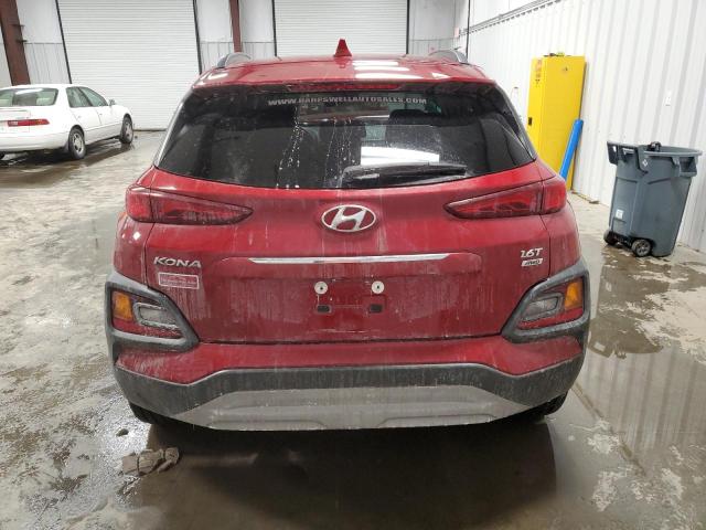  HYUNDAI KONA 2019 Червоний