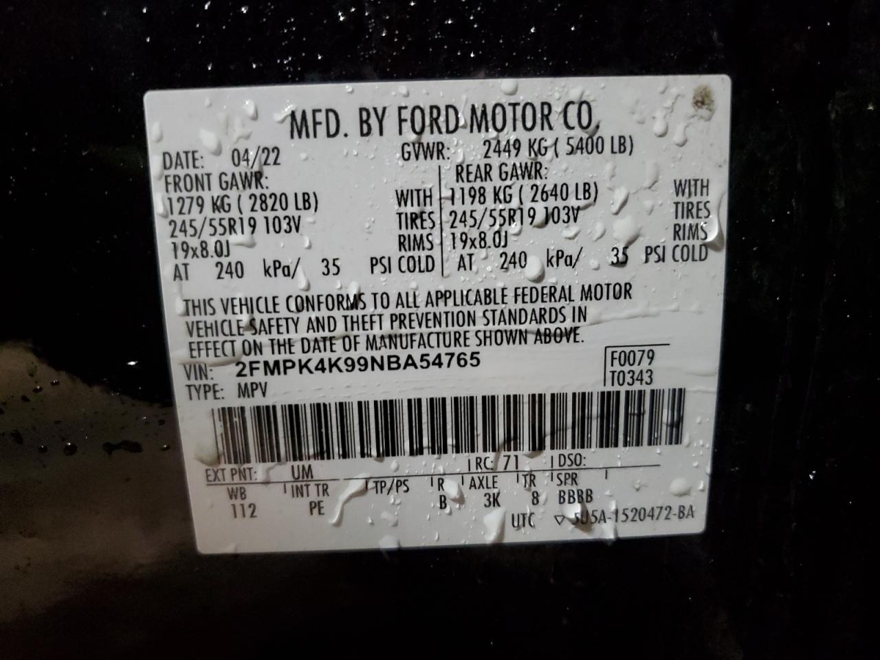 2022 Ford Edge - Image 13