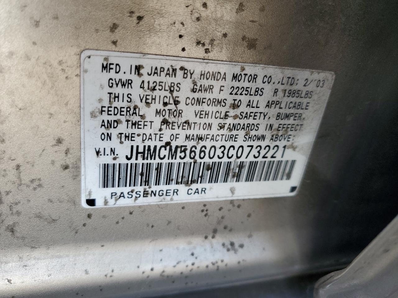2003 Honda Accord - Image 13