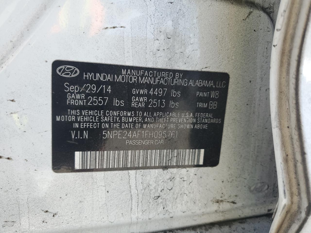 2015 Hyundai Sonata - Image 12