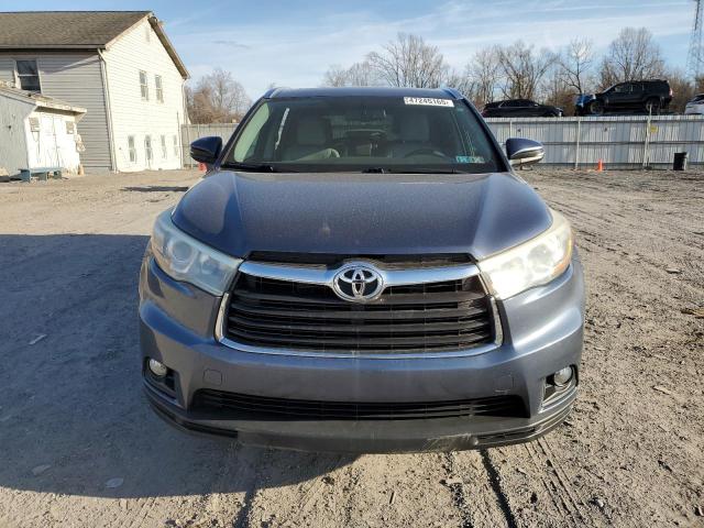  TOYOTA HIGHLANDER 2016 Szary