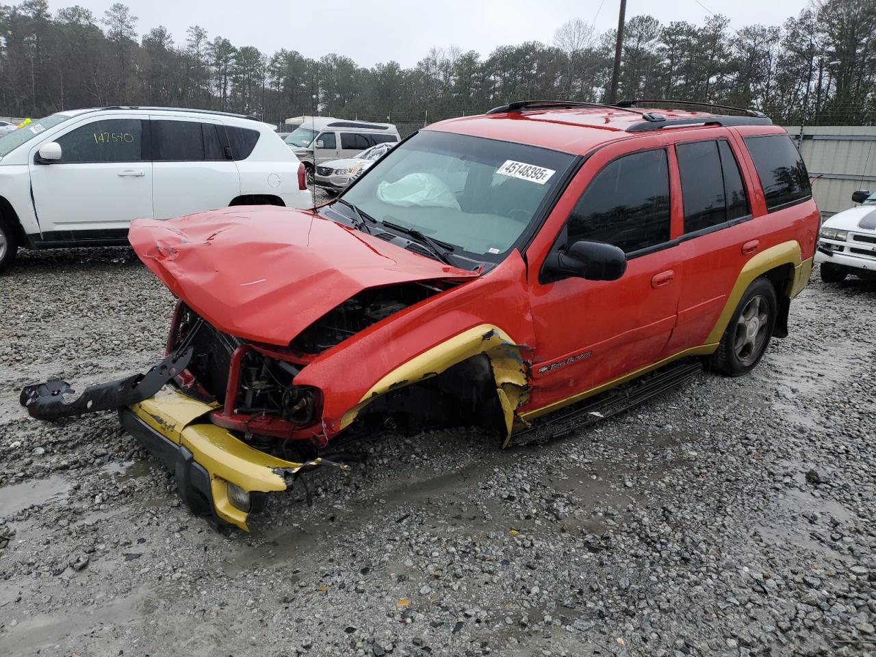 2002 Chevrolet Trailblazer на продаже в Ellenwood, GA - Front End