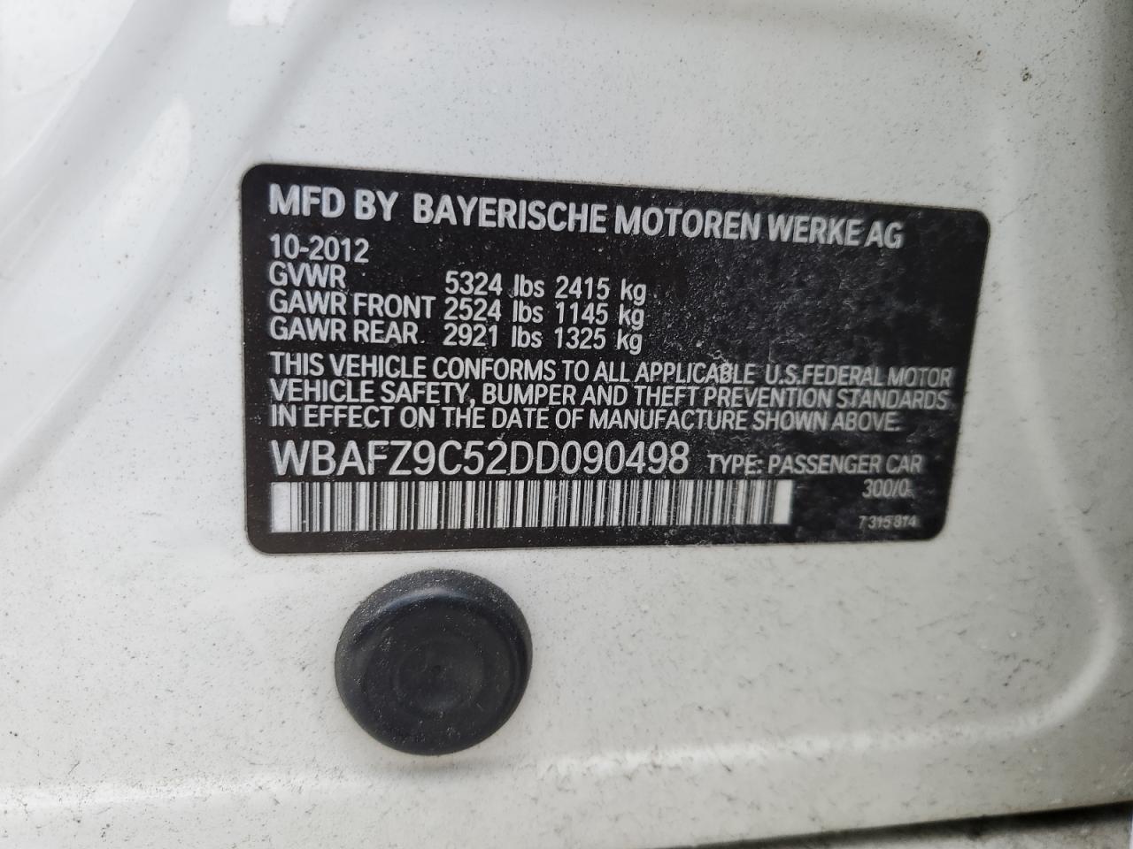 2013 BMW 5er - Image 12
