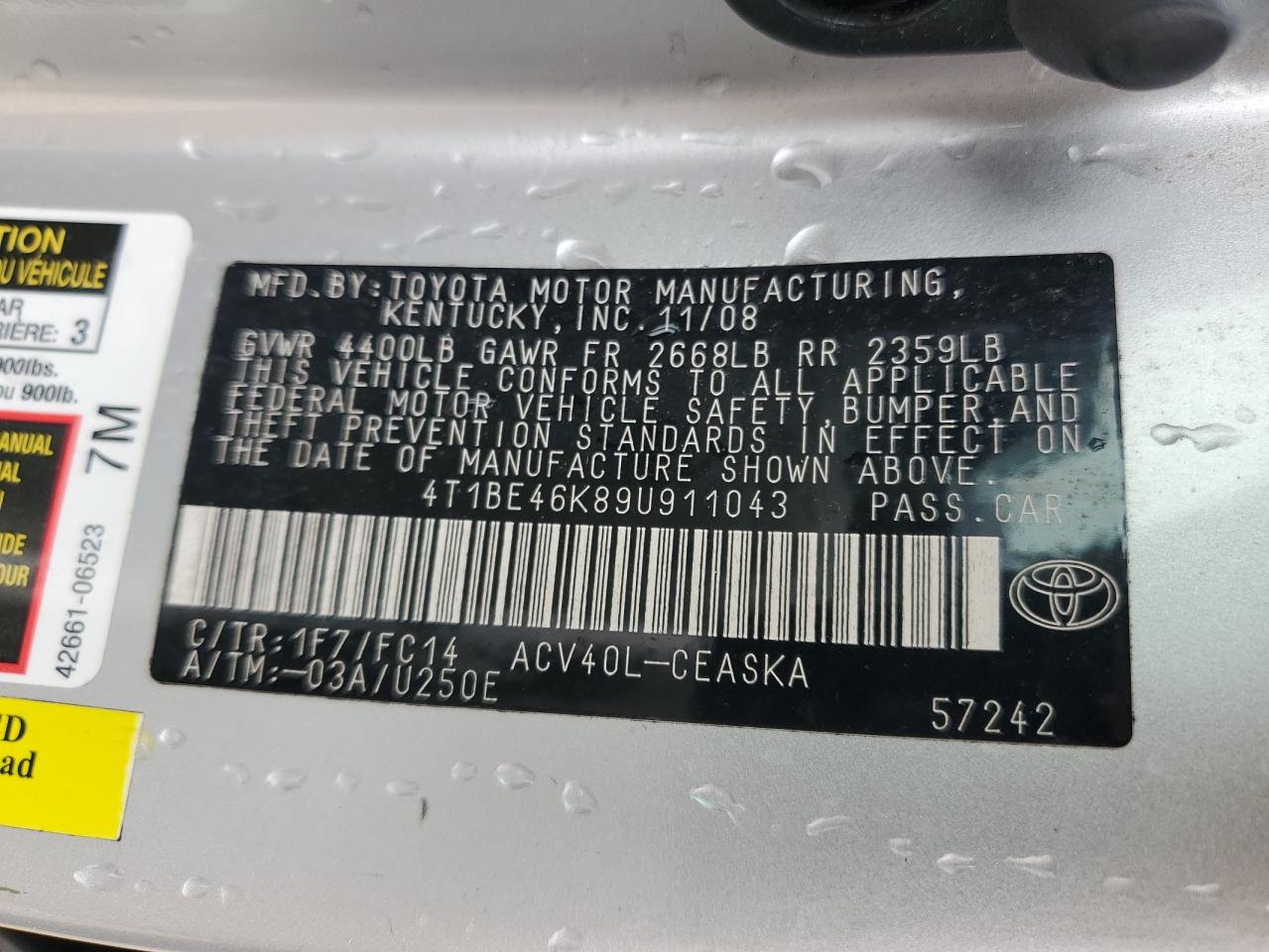 2009 Toyota Camry - Image 12