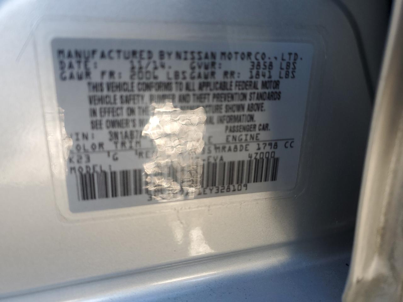 2014 Nissan Sentra - Image 13