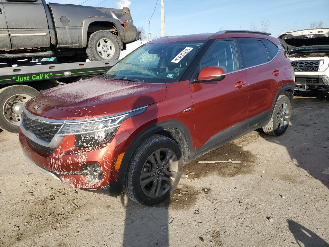 2021 Kia Seltos S zu verkaufen in Pekin, IL - Rear End