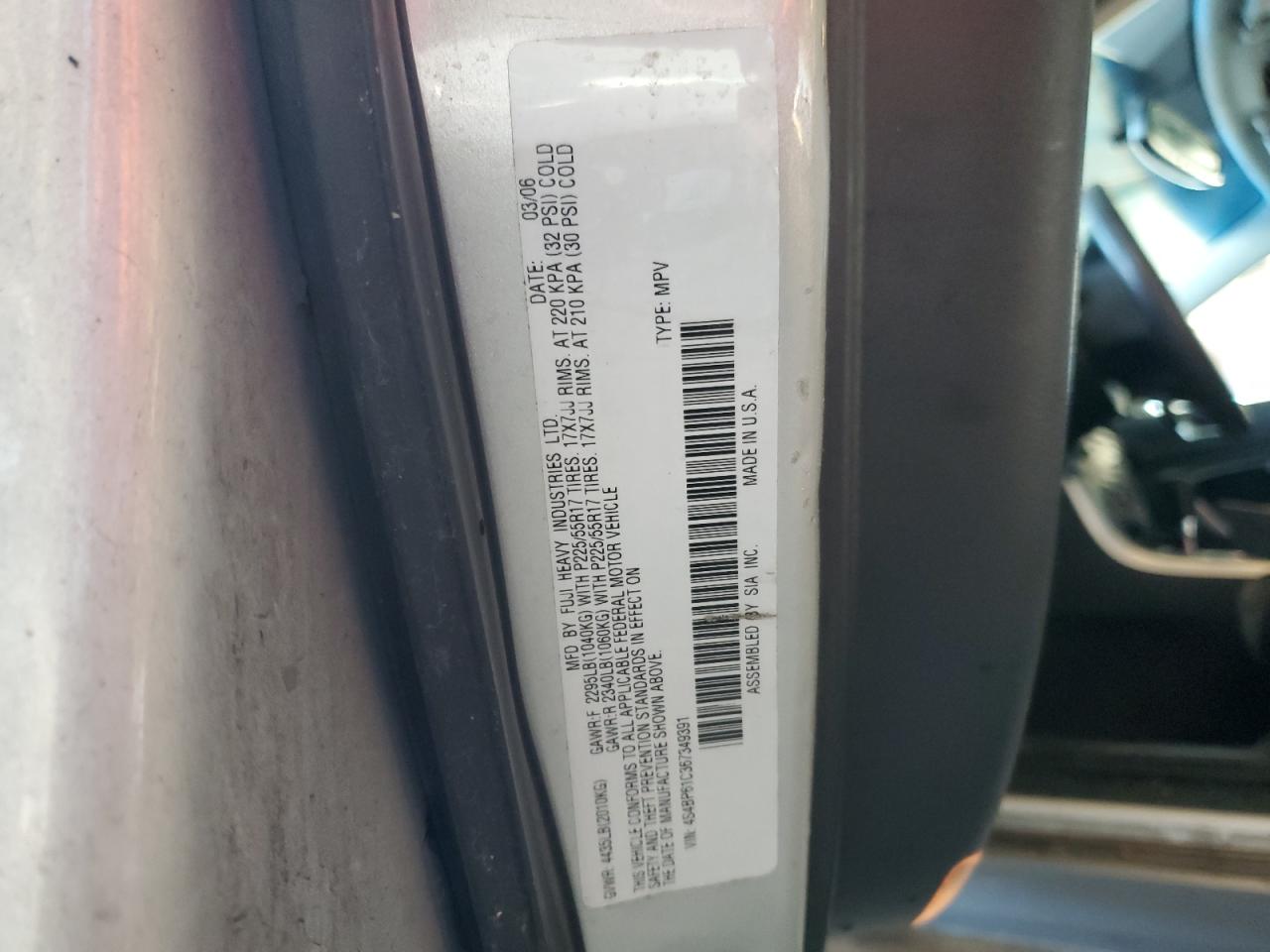 2006 Subaru Legacy - Image 12