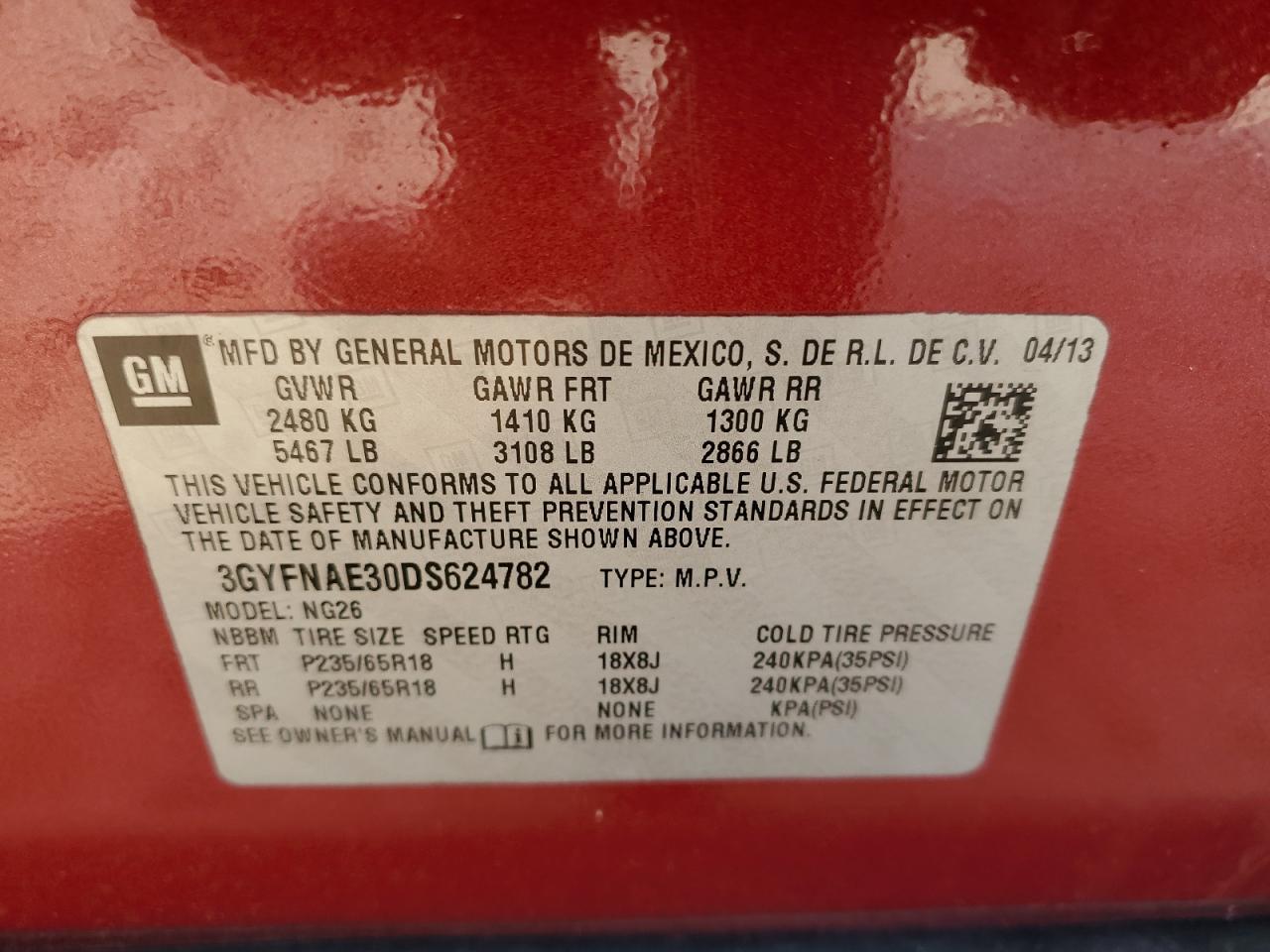 2013 Cadillac SRX - Image 15