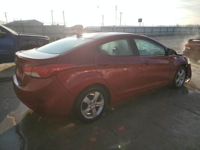 HYUNDAI ELANTRA 2013 Бургунді