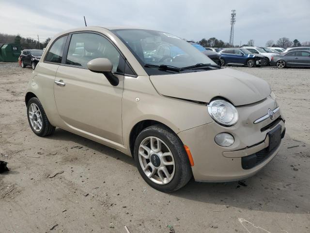  FIAT 500 2012 Beige
