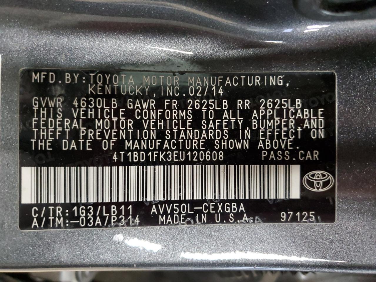 2014 Toyota Camry - Image 13