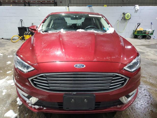 Sedans FORD FUSION 2017 Czerwony