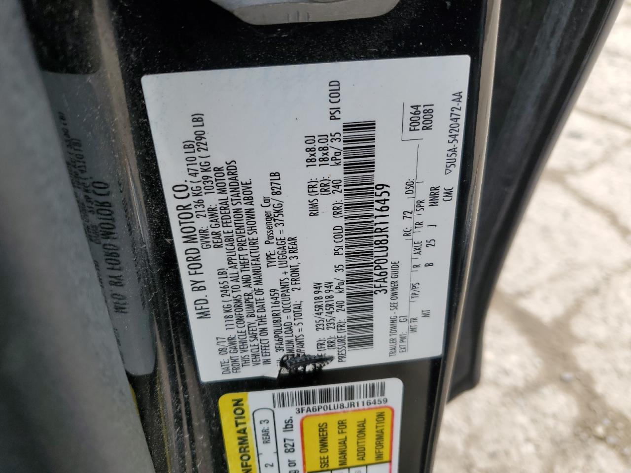 2018 Ford Fusion - Image 14