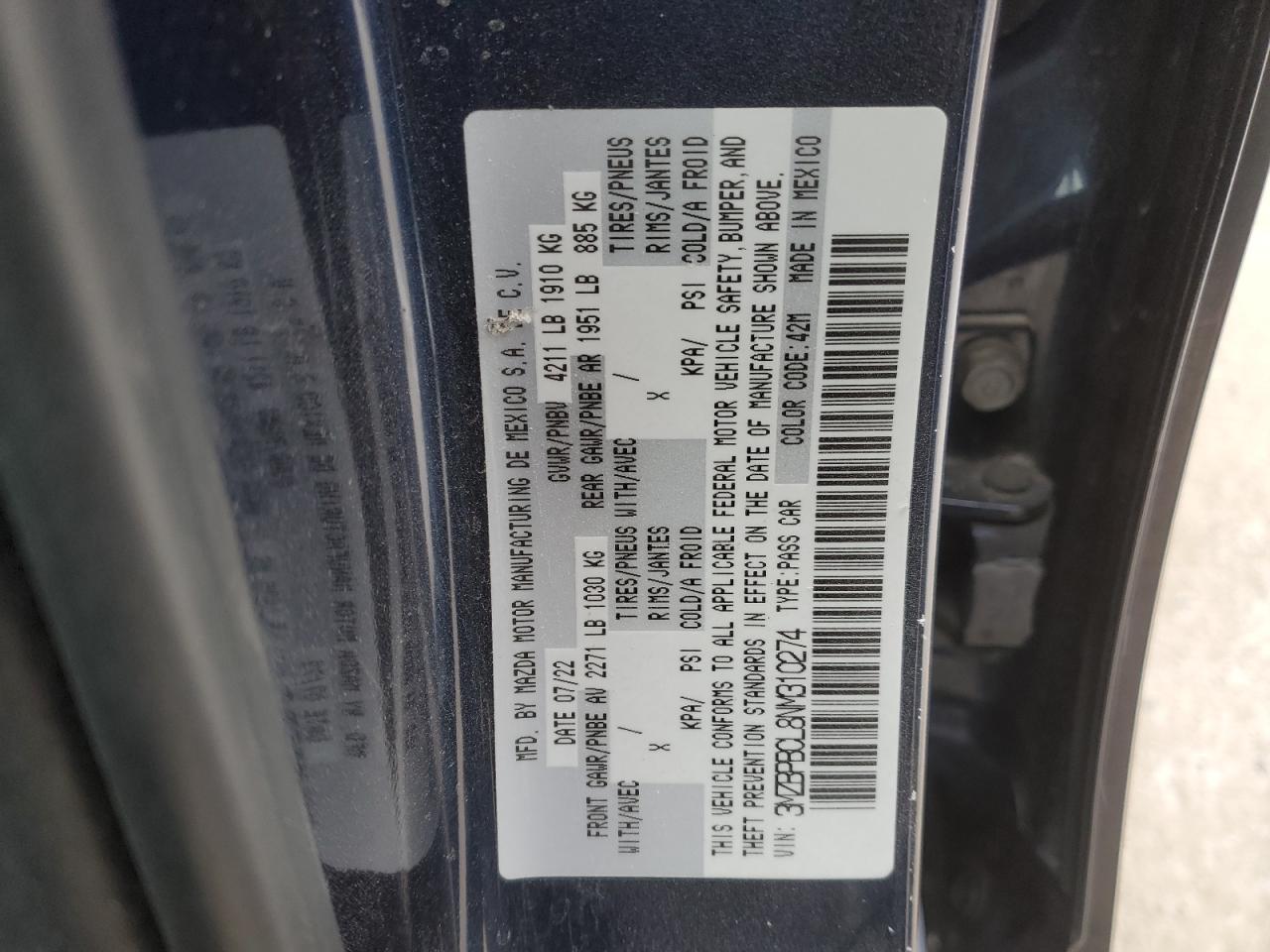 2022 Mazda 3 - Image 13