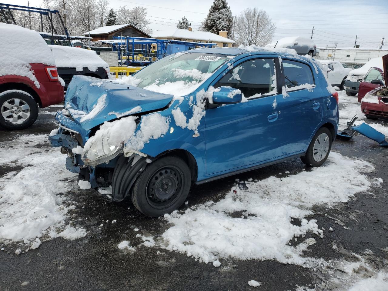 2018 Mitsubishi Mirage Es na sprzedaż w Denver, CO - Front End