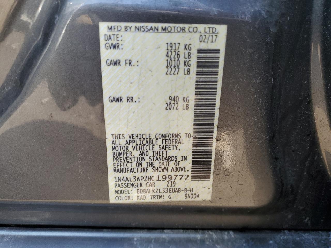 2017 Nissan Altima - Image 12
